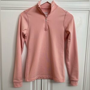 Nike Women’s Size Small Fit Dry Pull On Top with Mock Neck and 1/4 Zipper Jacket